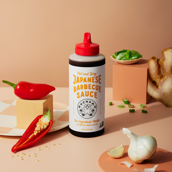 Bachan's Hot and Spicy Japanese BBQ Sauce 17oz