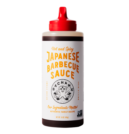 Bachan's Hot and Spicy Japanese BBQ Sauce 17oz