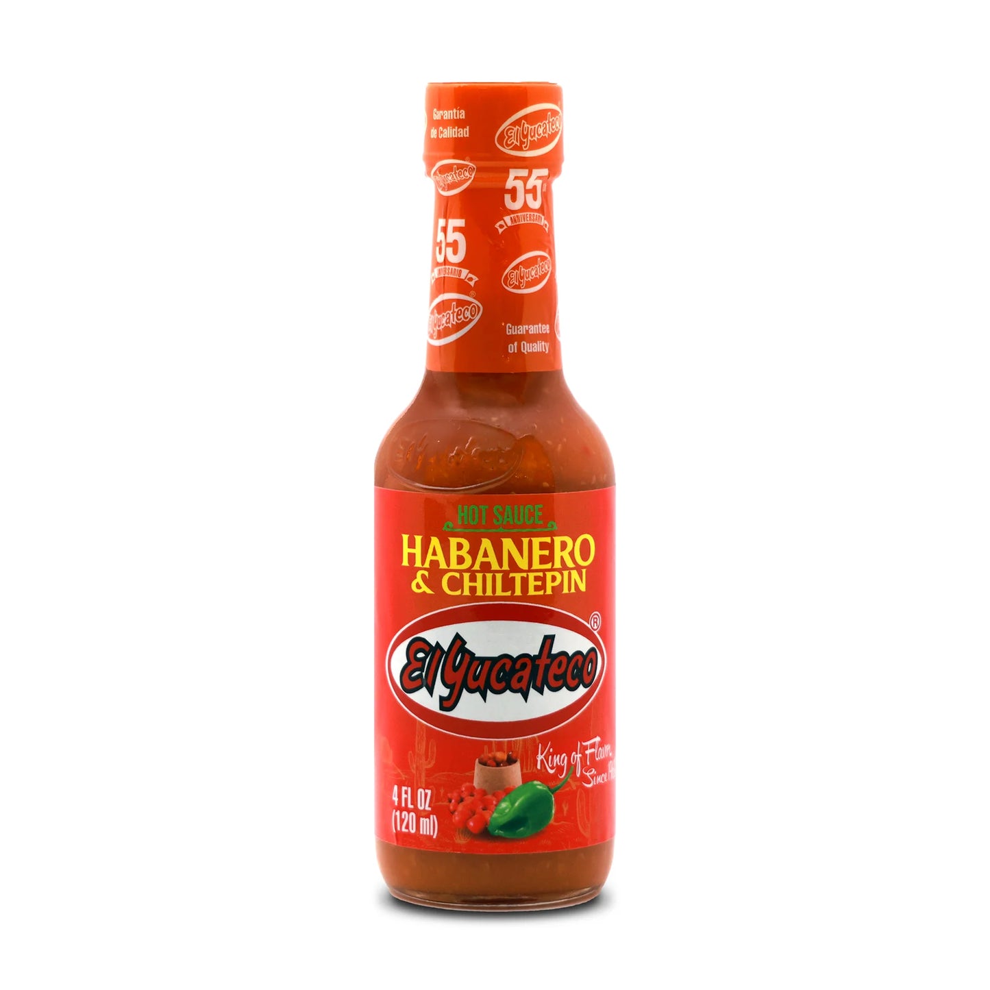 El Yucateco Chiltepin Habanero Hot Sauce - 4oz