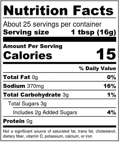 Rib Rack Sweet + Tangy Steak Marinade