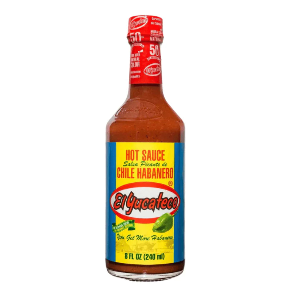 El Yucateco Red Chile Habanero 8 oz