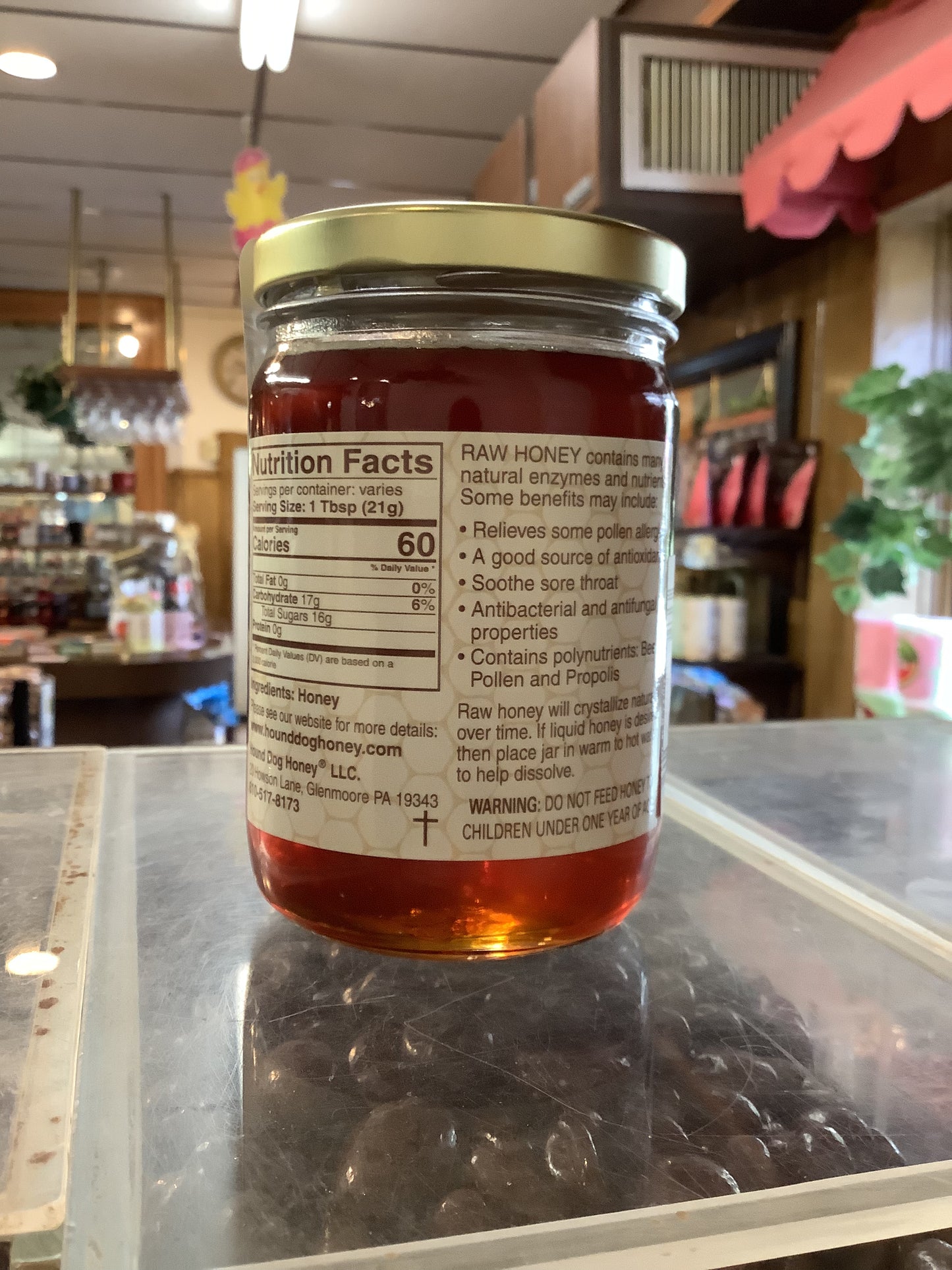Hound Dog Blackberry Honey - 1lb