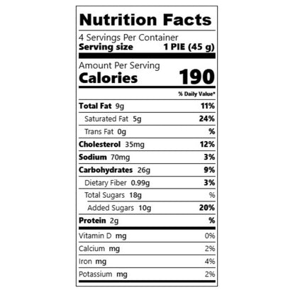 Walkers Ecclefechan Tarts 6.3 oz.