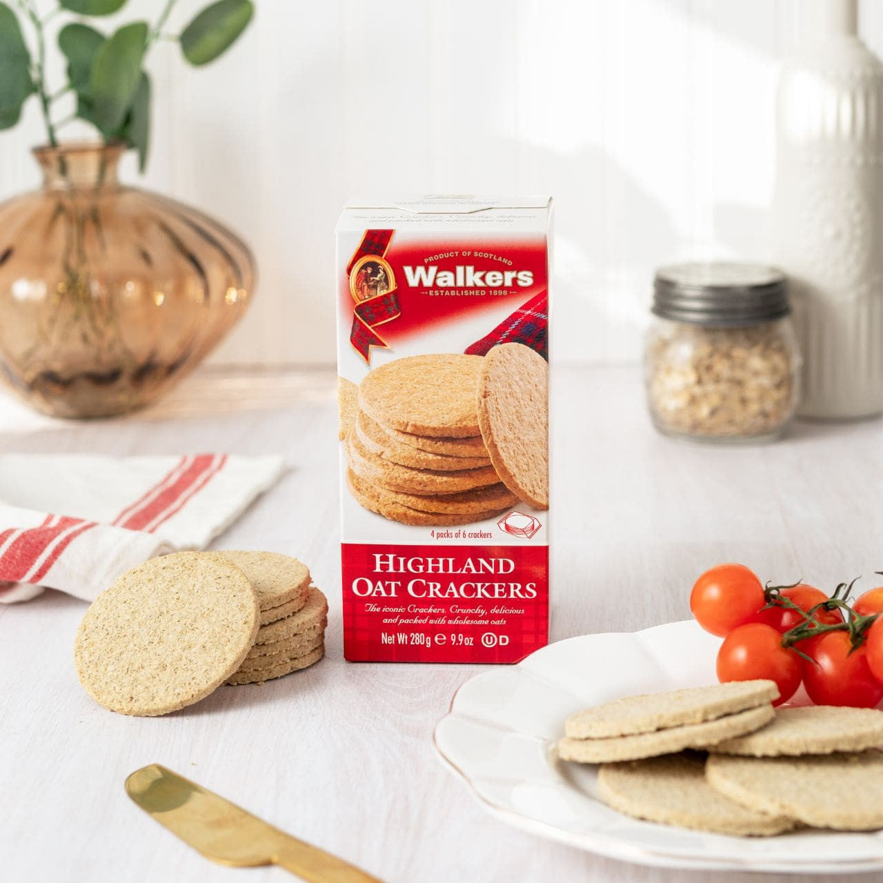 Walkers Highland Oat Crackers 9.9 oz.