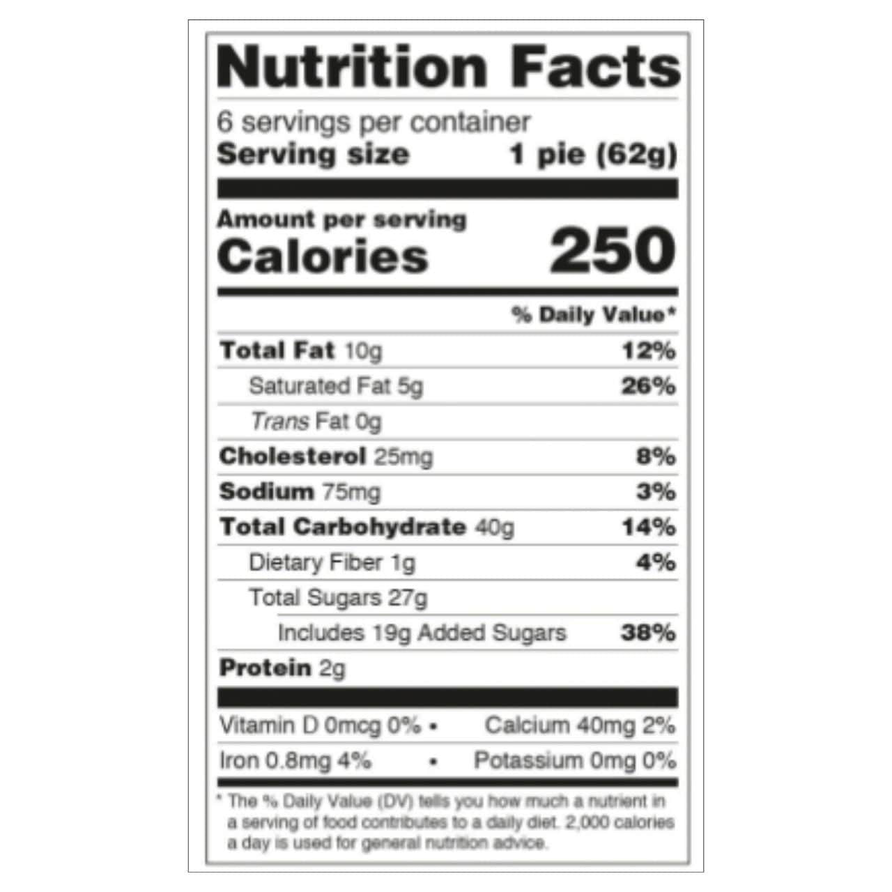 Walkers 6 Mince Pies 13.1 oz.