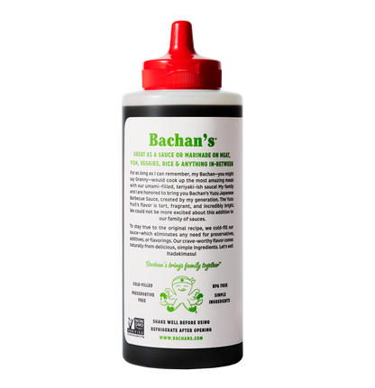 Bachan's Yuzu Citrus Japanese BBQ Sauce 17oz