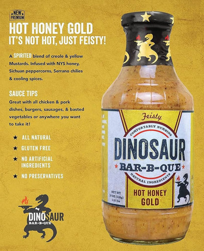 Dinosaur BBQ Hot Honey Gold