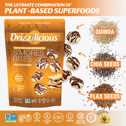 Drizzilicious S'mores Bites 4oz