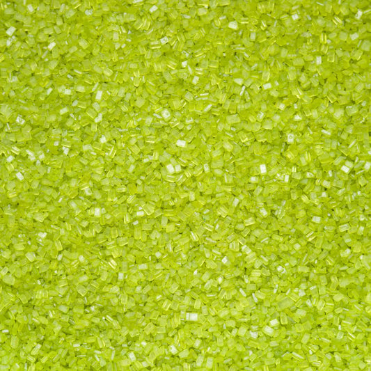 Lime Green Crystal Sugar
