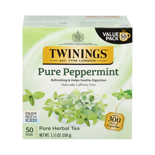 Twinings Pure Peppermint Tea 50 ct