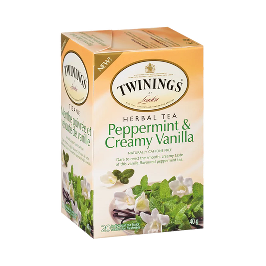 Twinings Peppermint & Creamy Vanilla Tea