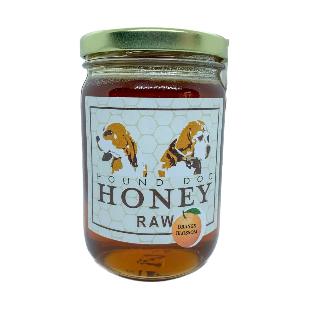 Hound Dog Orange Blossom Honey - 1lb