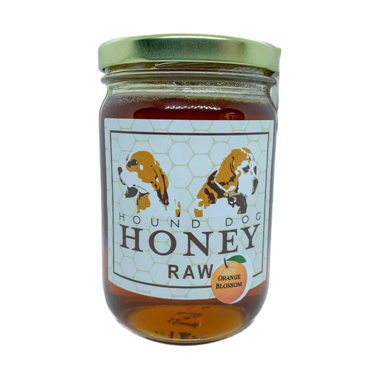 Hound Dog Orange Blossom Honey - 1lb