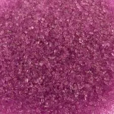 Fuchsia Sugar Crystals