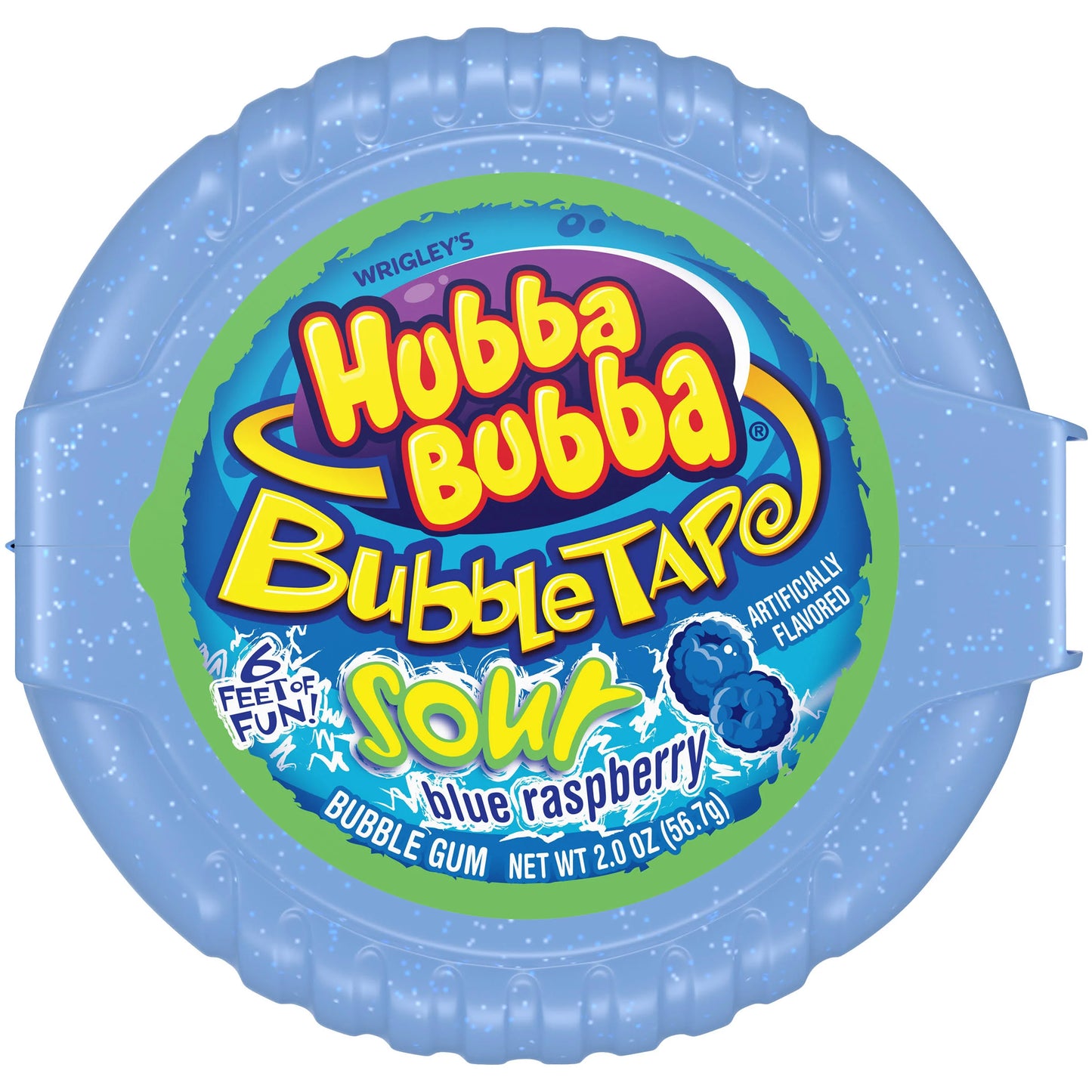 Hubba Bubba Bubble Tape Gum Sour Blue Raspberry