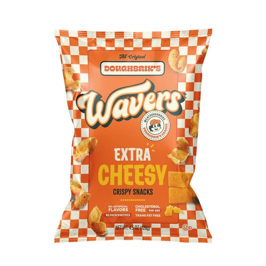 Doughbrik's Wavers Extra Cheesy Crispy Snacks