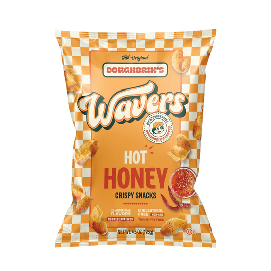 Doughbrik's Wavers Hot Honey Crispy Snacks
