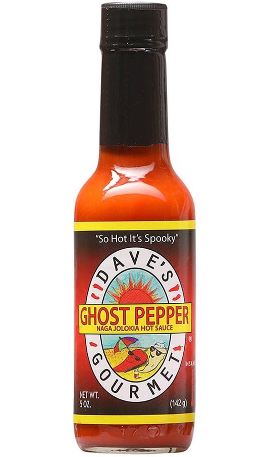 Dave's Gourmet Ghost Pepper Naga Jolokia Hot Sauce 5oz