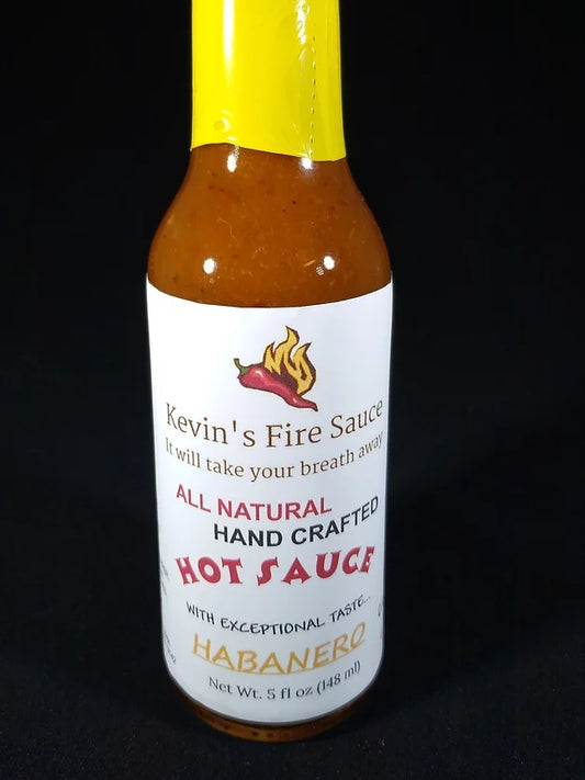 Kevin's Fire Sauce Pineapple Habanero Pepper 5oz