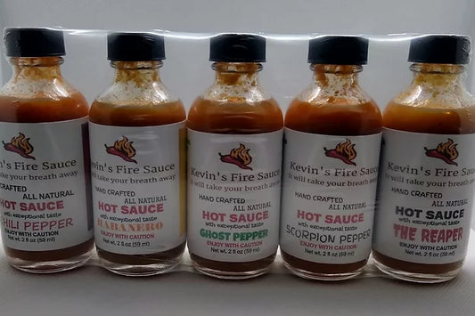 Kevin's Fire Sauce Sample Pack