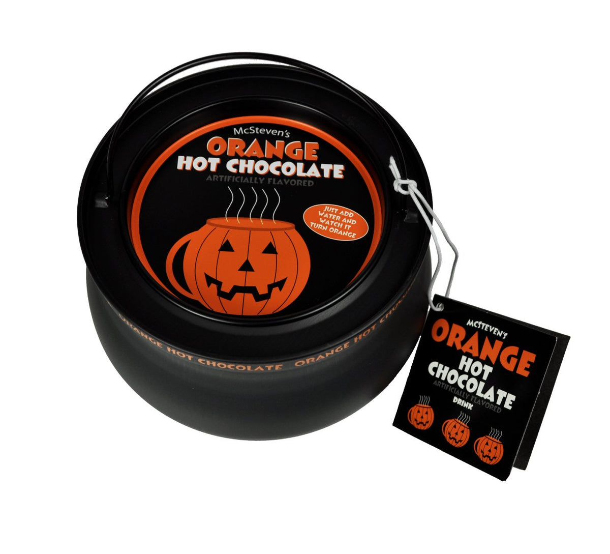 Orange Hot Chocolate Cauldron