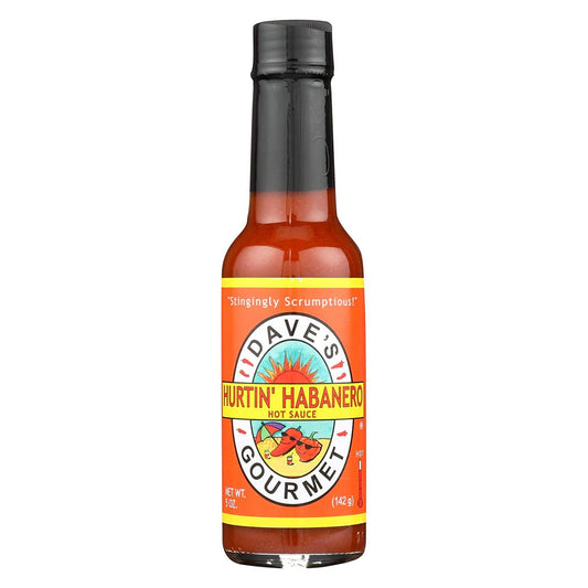 Dave's Gourmet Hurtin' Habanero Hot Sauce 5oz