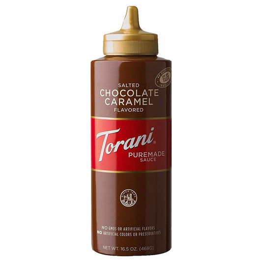 Torani Salted Chocolate Caramel Puremade Sauce