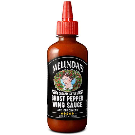 Melinda’s Creamy Style Ghost Pepper Wing Sauce 12oz