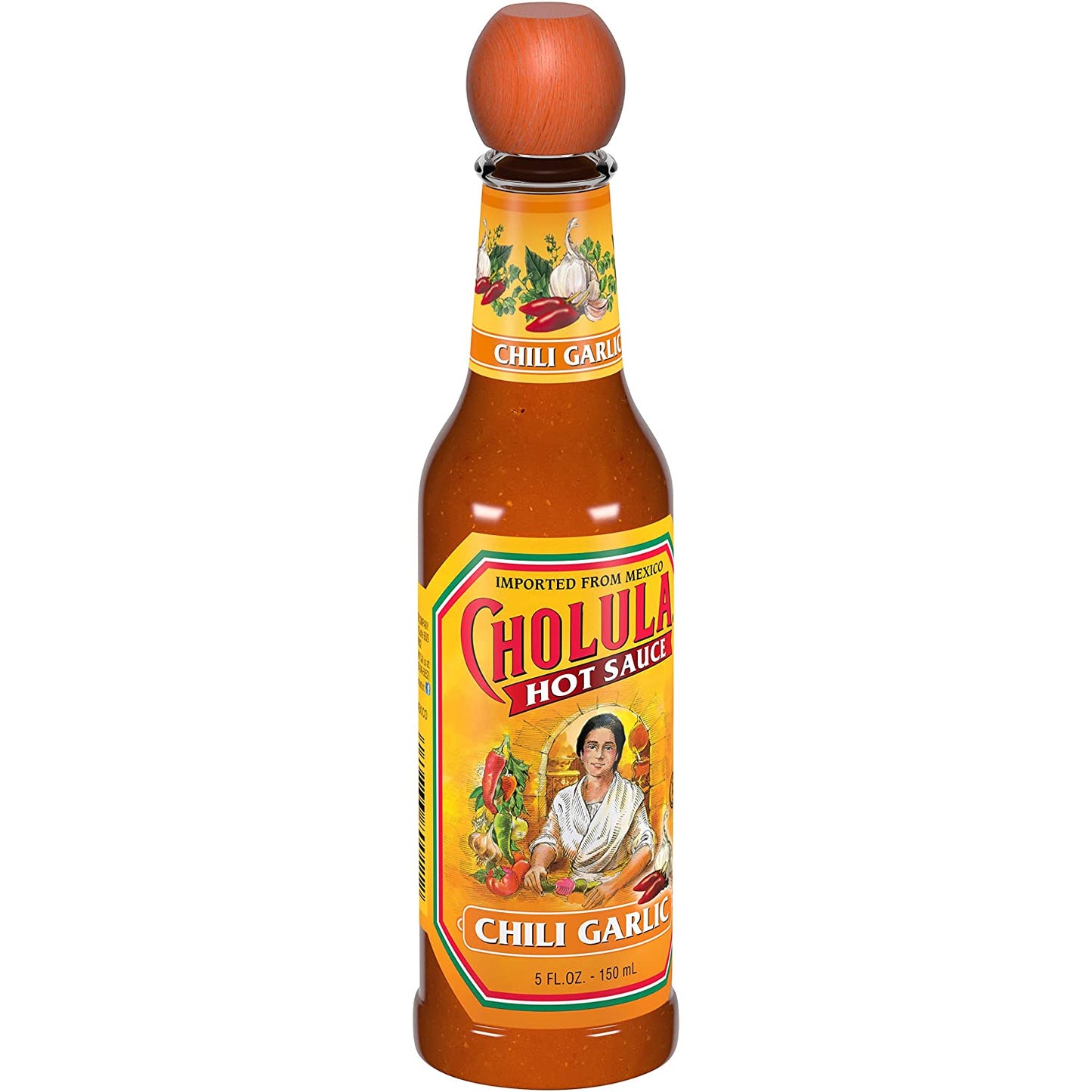 Cholula Chili Garlic Hot Sauce 5oz
