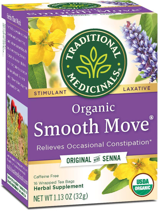 Traditional Medicinals Smooth Move Tea with Senna