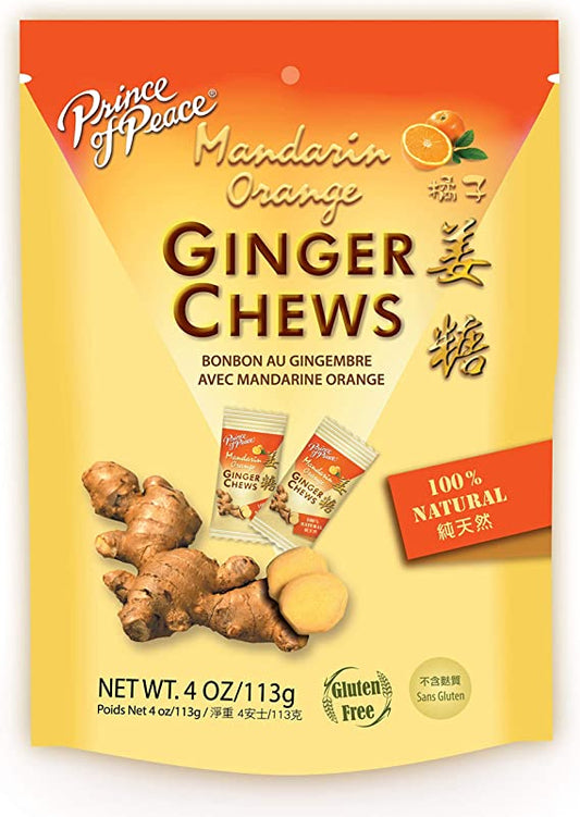 Ginger Chews with Blood Orange - 4oz