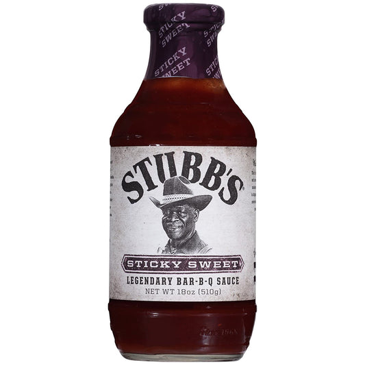 Stubb's Sticky Sweet BBQ Sauce 18oz