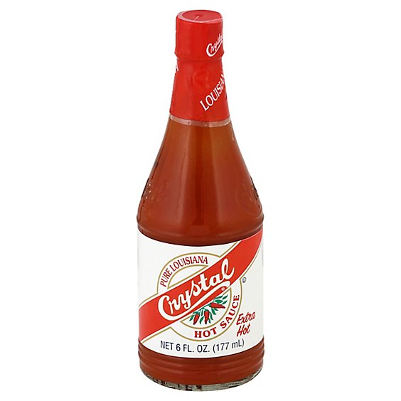 Louisiana's Pure Crystal Hot Sauce Extra Hot-6 fl oz