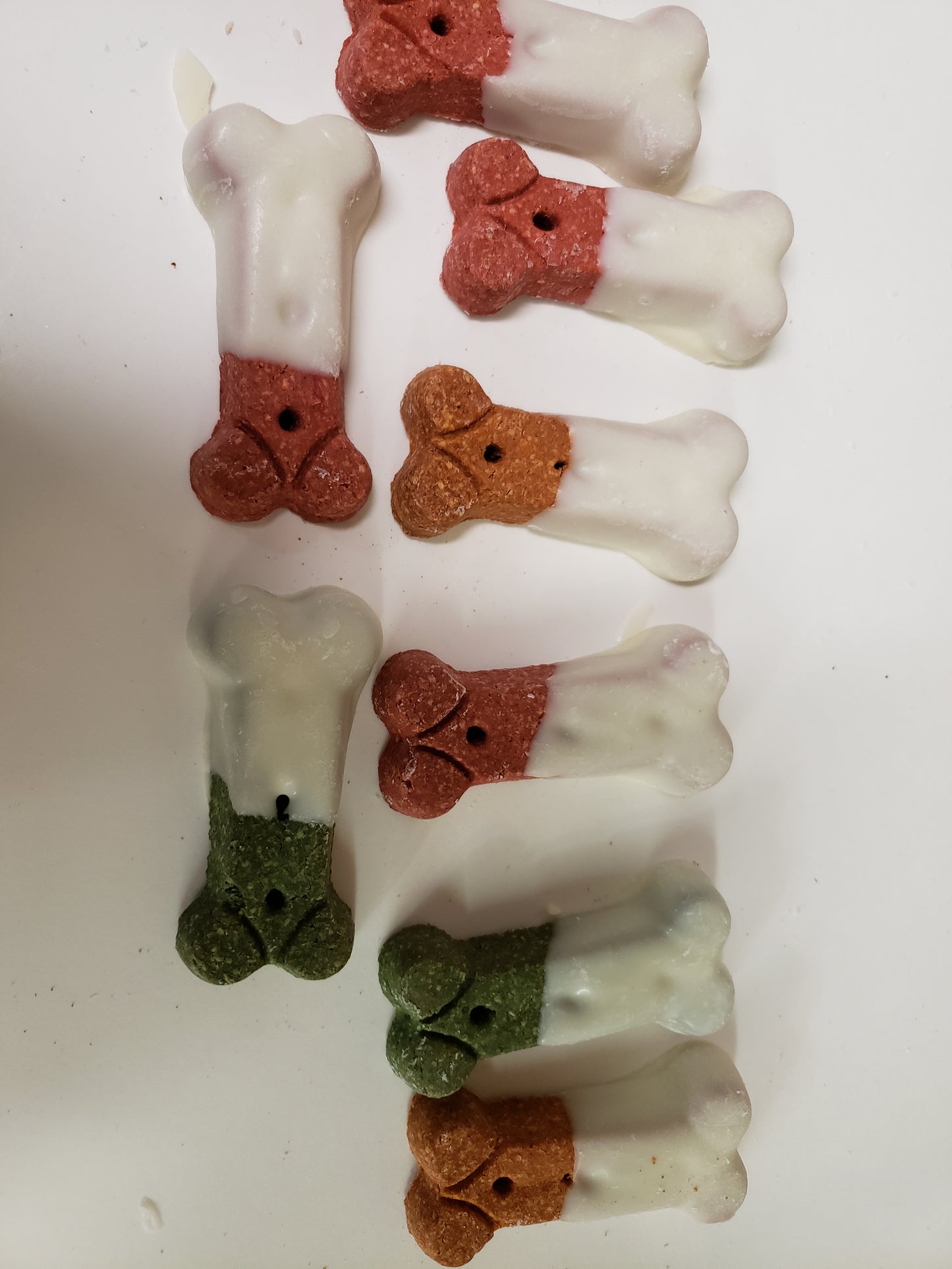 Veterinarian Approved Dog Treats with White Chocolate- Small Bones