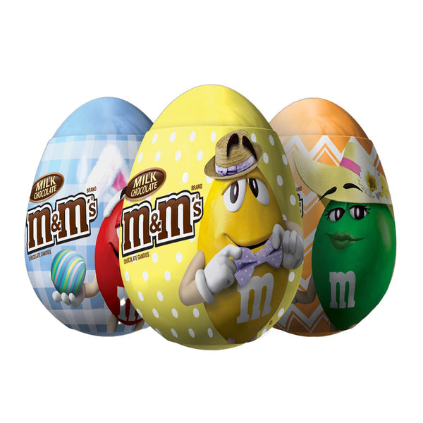 M&M milk chocolate filled eggs