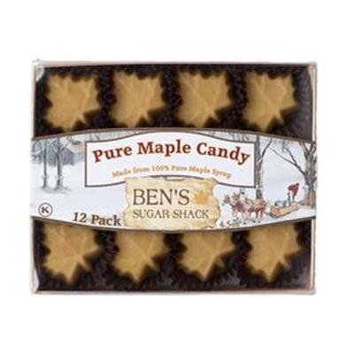 Ben's Sugar Shack - 12 Pack of 100% Pure Maple Candy