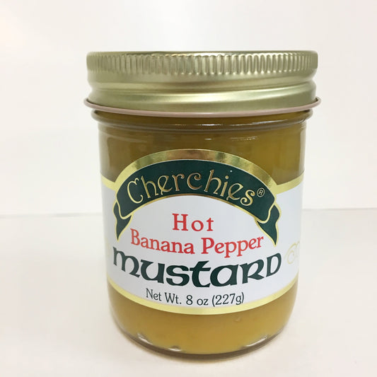 Cherchies Hot Banana Pepper Mustard