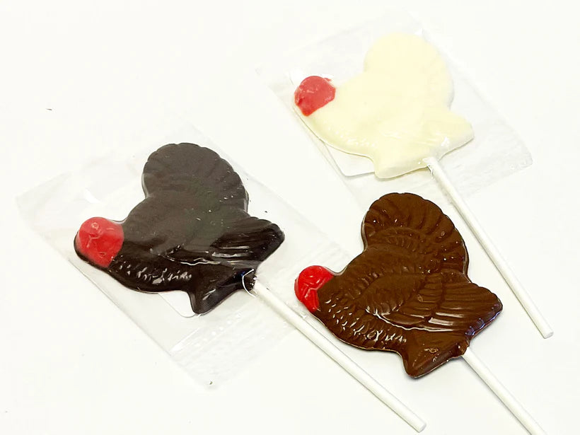 Milk chocolate Turkey Lollipop