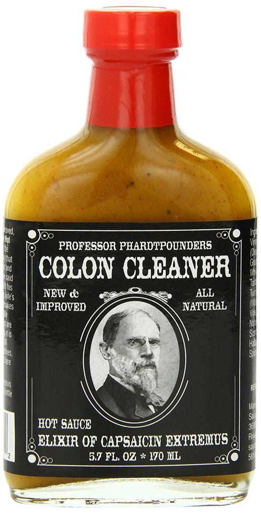 Professor Phardtpounders Colon Cleaner Hot Sauce