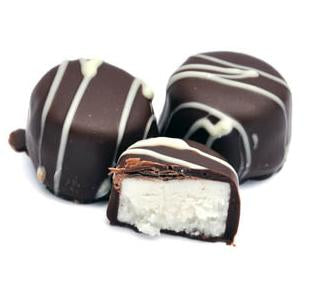 Asher's Dark Chocolate Vanilla Butter Creams with White String