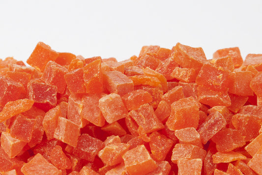 Diced Papaya