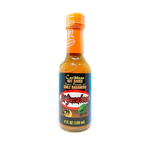 El Yucateco Caribbean Hot Sauce Chile Habanero 4oz