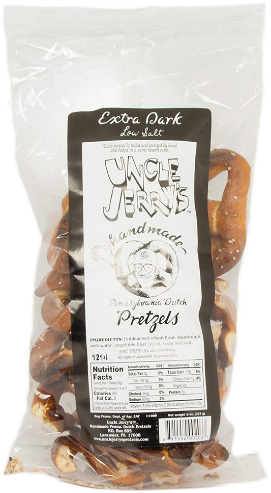 Uncle Jerry's Extra Dark Low Salt Pretzels