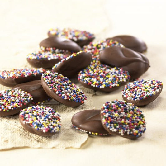 Asher's Milk Chocolate Dime Size Nonpareils