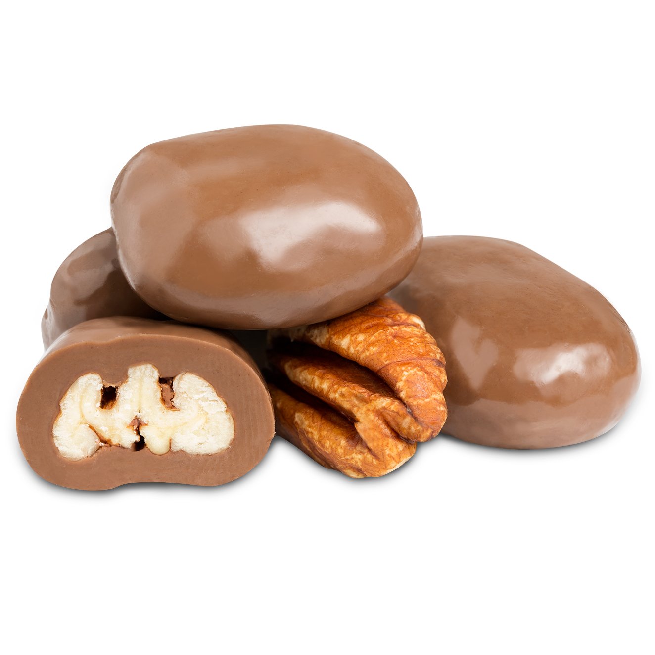 Milk Chocolate Covered Pecans