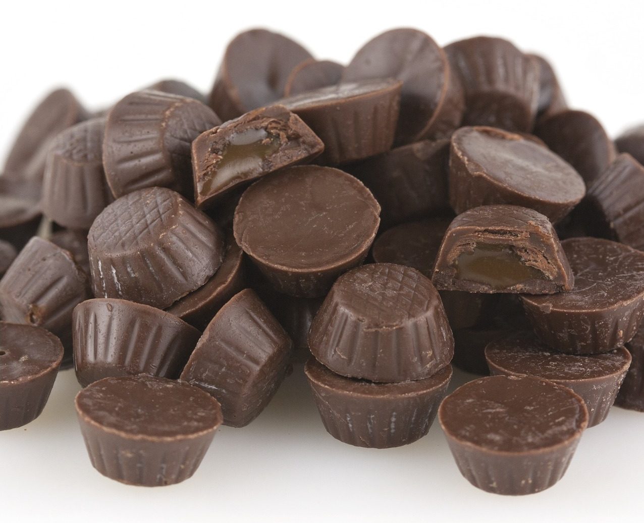 Mini Milk Chocolate Caramel Cups