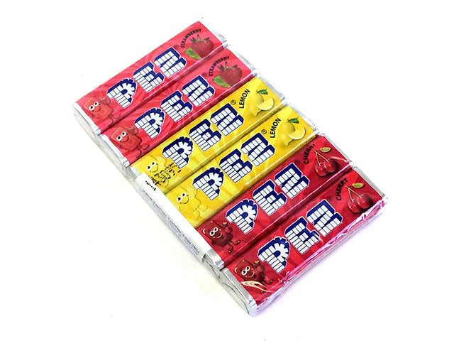 PEZ Refill 6 Pc