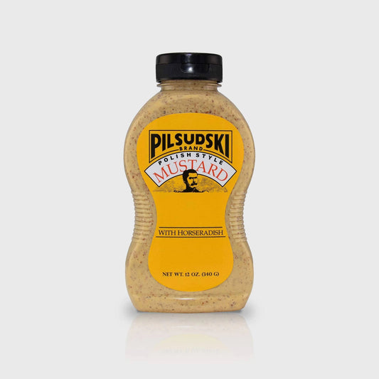 Pilsudski Polish style Mustard with Horseradish