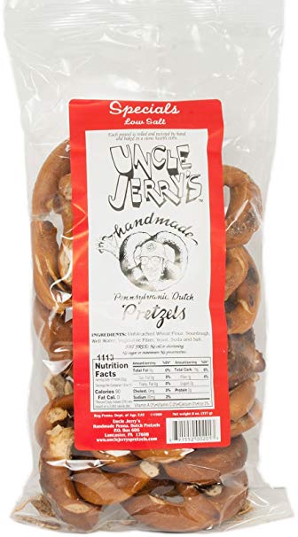 Uncle Jerry's Special Low Salt Pretzels